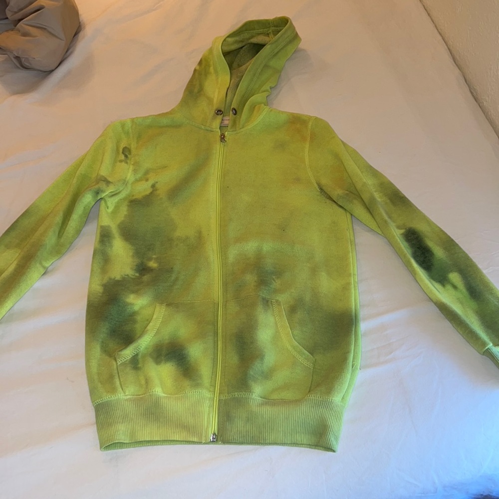 Neon Green Blank Hoodie